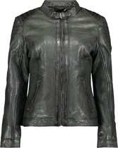 Donders Jas Leather Jacket 57438 Rose Olive 672 Dames Maat - 38