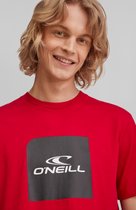 O'Neill T-Shirt Men Cube Ss T-Shirt Haute Red S - Haute Red 100% Eco-Katoen Round Neck