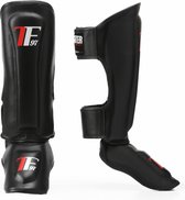 Topfighter  Scheenbescherming Elite Zwart Extra Large