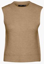 VERO MODA  Olina SL O-Neck Vest BRUIN M