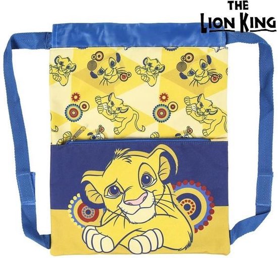 Kinderrugzak The Lion King Blauw Geel