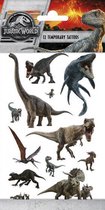 kindertattoos Jurassic World papier 12 stuks