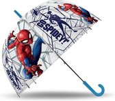 kinderparaplu Spider-Man 45,5 cm rood/blauw
