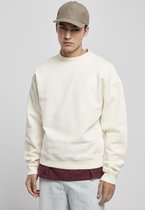 Urban Classics Sweater/trui -M- Mock Neck Creme