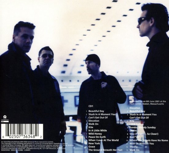 U2 All That You Can't Leave Behind - 20th Anniversary Deluxe