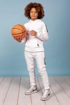 DEELUXE Gestreept sweatshirt met capuchon BRAD White