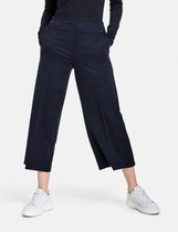 TAIFUN Dames Culotte Wide Leg High Navy-46