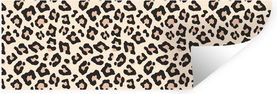 Stickers muraux - Imprimé Animal - Panthère - Wit - 90x30 cm - Film Adhésif