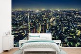Behang - Fotobehang Tokyo - Stad - Japan - Breedte 360 cm x hoogte 240 cm