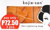 Kojie San skin lightening zeep 3x65gr 2+1 Gratis