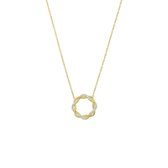Collier Rondje Zirkonia 0,7 Mm 40 - 42 Cm
