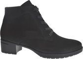 Hartjes Mannen Nubuck  Enkellaarsjes / Laarzen / Damesschoenen 13172 - Zwart - Maat 42