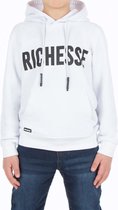 Richesse Brand Hoodie - Hoodie - JR - Maat 176 - White