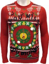 Foute Kersttrui Heren / Mannen - Christmas Sweater - You Miss You Drink - Kerst Trui Maat S