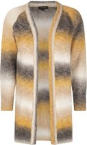 Tramontana Cardigan Space Dye Print Yellows - L