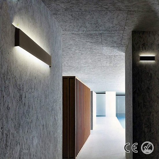 Prehistorisch gunstig Vochtig Moderne minimalistische woonkamer hal trap schans LED muur lamp creatieve  decoratie... | bol.com