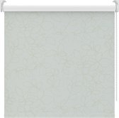 BloomTheRoom rolgordijn - Wit bloem - Verduisterend - 150x190 cm