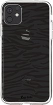 Casetastic Apple iPhone 11 Hoesje - Softcover Hoesje met Design - Zebra Print