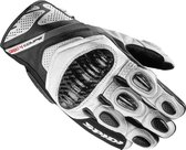 Spidi Carbo 4 Coupe Black White Motorcycle Gloves L