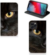 Geschikt voor iPhone 11 Pro Hoesje maken Zwarte Kat