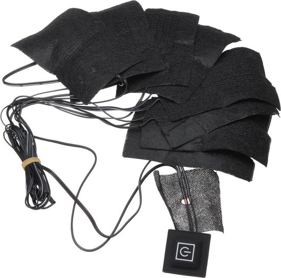 8 in 1 USB 5 kleding voor kleding Verwarming Pads Verstelbare Temp-jas voor  thermische... | bol