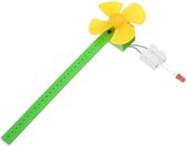 DIY Micro Wind Blade Power Generator Windturbine Energie Model Handleiding Materiaal Handmake Wetenschap