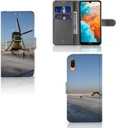 Huawei Y6 (2019) Flip Cover Schaatsers Friesland