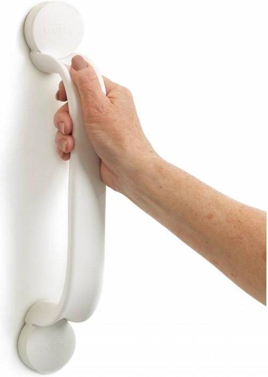 Goedkoopste Flex wandbeugel gelijmd - wit 30 cm