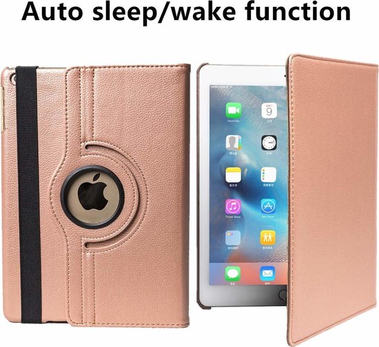 Housse Rotative 360 Pour IPad 7/8/10.2 (2019-2020) - Couleur Rose Or, Générique, Neuf