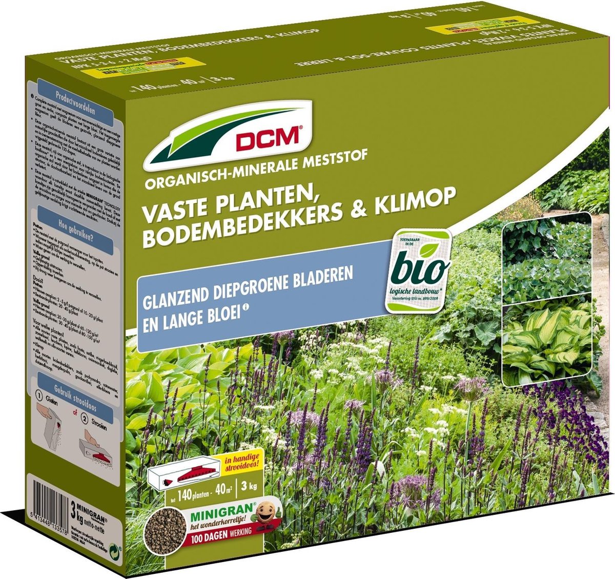 DCM VASTE PLANTEN/KLIMOP/BODEMBEDEKKERS 3KG