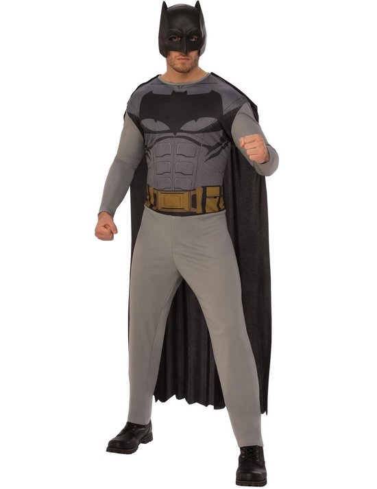 Verrast zijn gordijn Draaien RUBIES FRANCE - Grijs en zwart Batman kostuum voor volwassenen - XL |  bol.com