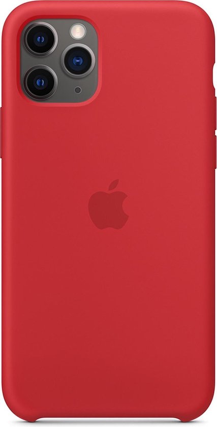 Apple Siliconen Hoesje voor iPhone 11 Pro - Rood | bol.com