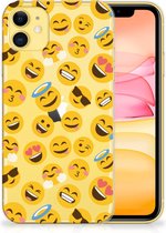 TPU bumper Geschikt voor iPhone 11 Emoji