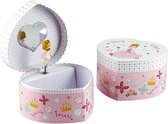 Floss & Rock Princess - Sieradendoosje - 15 x 13 x 9 cm  - Multi