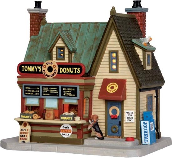 Lemax tommy's donuts Plymouth Corners 2015