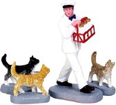 Lemax - Merry Milkman -  Set Of 4 - Kersthuisjes & Kerstdorpen