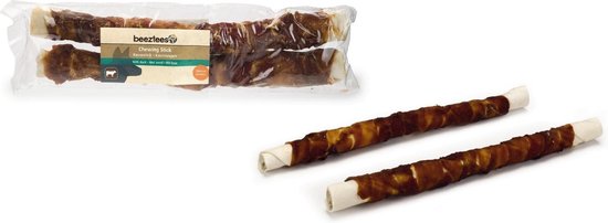 Beeztees Kauwstick Eend 25 cm 2 Stuks