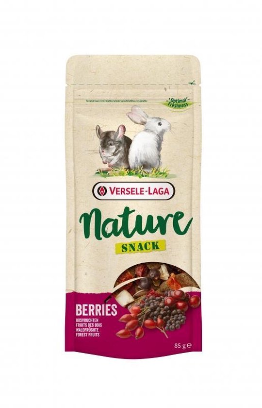 Versele-Laga Nature Snack Berries - Knaagdiersnack - Bessen 85 g