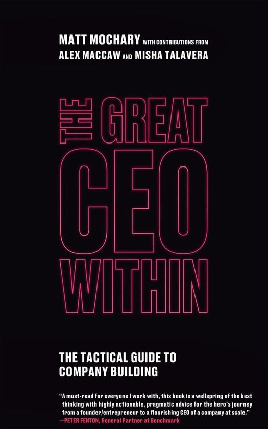 The Great CEO Within - cover