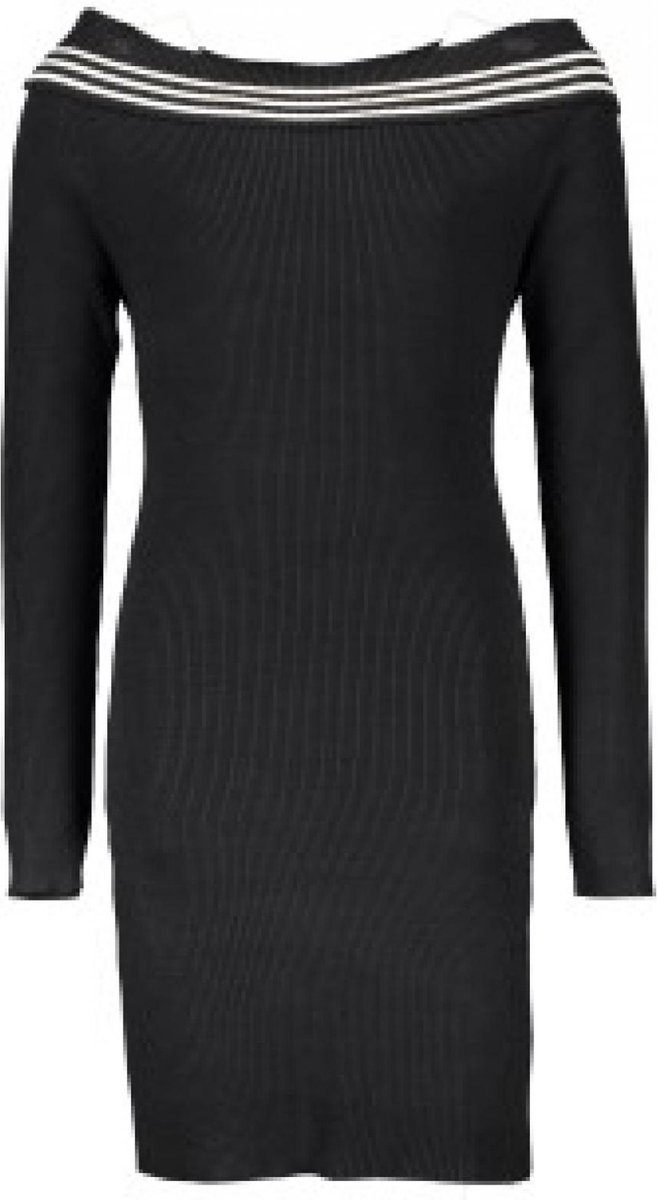 Nobell Maia knitted dress offline shoulder neckline Q908-3803
