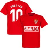 Granada Puertas 10 Team T-Shirt - Rood - 4XL