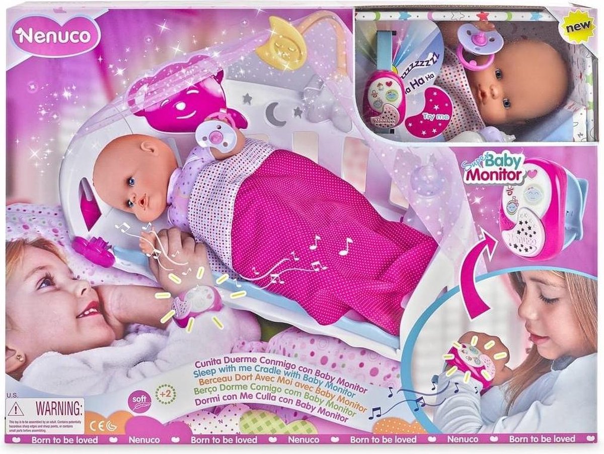 NEW Nenuco - Biberon magique rose, poupée bébé, pour garçons et