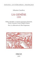 Textes littéraires français - La Genèse, 1555