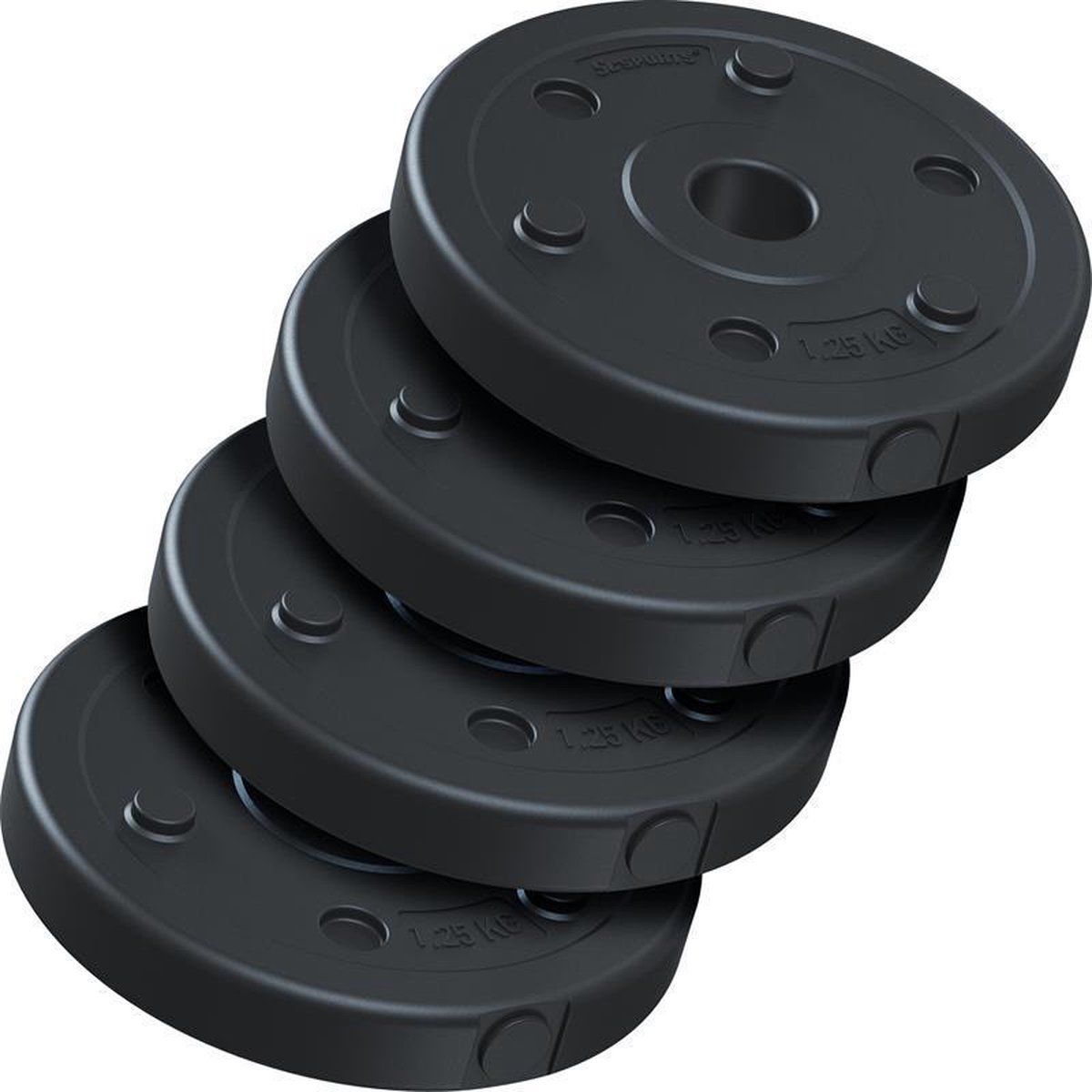 équipement Gym Fonte Noir ScSPORTS Set Disques De Poids Fonte 30/31mm - Plaques Haltères Noir Pour Musculation Et Gym à Domicile équipement Gym Fonte Noir ScSPORTS Set Disques De Poids Fonte 30/31mm - Plaques Haltères Noir Pour Musculation Et Gym à Domicile