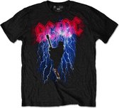 AC/DC Heren Tshirt -M- Thunderstruck Zwart