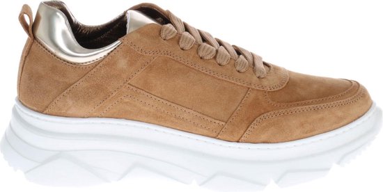 HIP D1890 Sneakers Bruin Goud - Maat 40 | bol.com