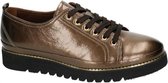 Sensunique -Dames -  brons - lage gesloten schoenen - maat 38
