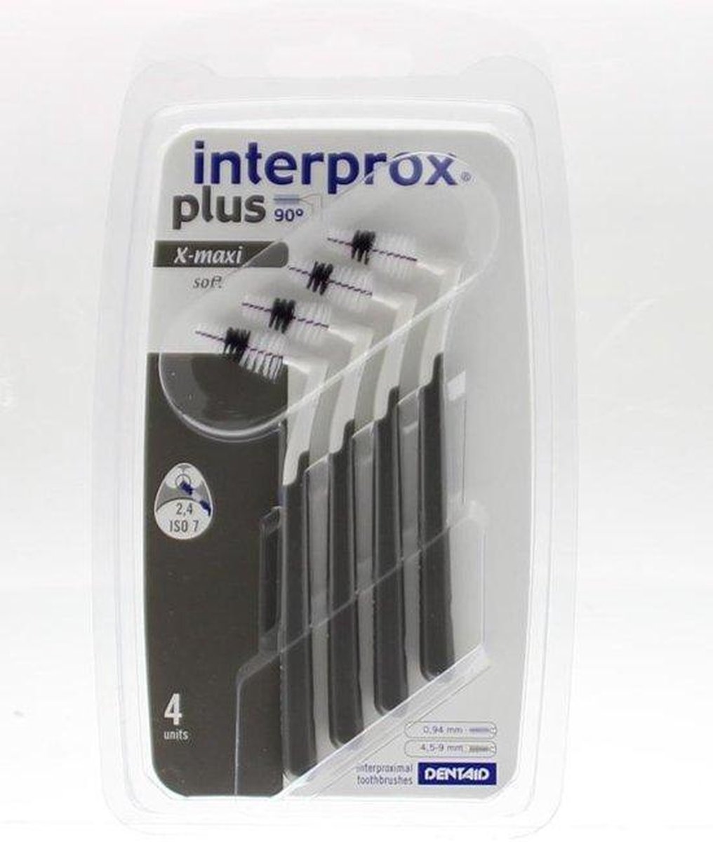 intern haai Blauw Interprox Plus X Maxi Ragers - 4,5 tot 9 mm - 4 stuks | bol.com