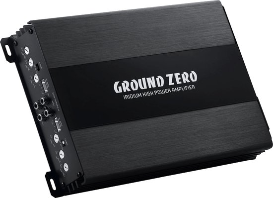 Ground Zero 4 kanaalsversterker GZIA4115HPX-II 70W/250W | bol