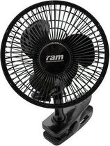 RAM VENTILATOR MET CLIP - CLIPFAN - BUIS VENTILATOR - 15 CM - 15W - 2 snelheden